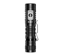 WUBEN C2 Lampe torche LED 2000 lumens, EDC (Eye Detection Circuit), 6500 K, 4800 mAh, rechargeable par USB, 7 modes lumineux, IP68 étanche, pour urgences, randonnée et camping, Noir, Offre de Nouvel A