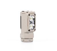 WUBEN E7 Mini lampe frontale rechargeable, 1800 lumens avec aimant - Beige