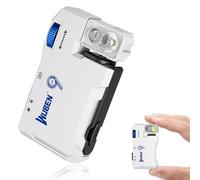 WUBEN Lampe de poche EDC rechargeable G5, 400 lumens, double source de lumière, mini lampe de poche avec lumière RVB, lampe de poche plate portable, lampe de poche magnétique porte-clés