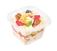Wubushan Verrines en plastique 360ml, 50Pcs, Verrine Plastique Aperitif, Boite a Tiramisu, Coupelle Plastique, Verrine Dessert pour tiramisu