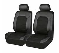 WUCHENGHH 2pcs Housses Siège Avant Voiture pour KIA Ceed 2009-2013, Cuir PU Housse Siege Respirant Coussins Couvre Protection Sièges Accessoires,A/Black
