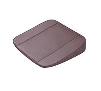 WUCHENGHH Coussin de Siège de Voiture Compensé pour Audi A1 A2 A3 A4 A5 A6 A6L A7 A8 A8L, Coussin Cale Rehausseur de Siège Conducteur Confortable Coussin Coccyx,C/brown-L/8cm