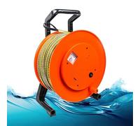 WUCIOA Indicateur de Niveau d'eau de puits Profond Portable, jauge de Profondeur d'eau de puits avec sonde en Acier Inoxydable, Voyant Lumineux, Affichage de crête(30m)