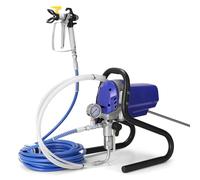 WUCIOA Pulvérisateur de peinture airless professionnel, machine de pulvérisation électrique de 750 W avec tuyau de 5 m, pression réglable, pistolet de pulvérisation de 1,2 L/min