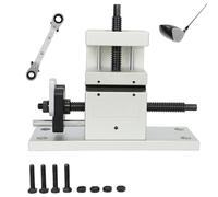 WUCIOA Séparateur de têtes de Club de Golf, extracteur de Manches de Club Professionnel avec Accessoires, Aluminium et Fer, kit de regrippage, Outil pour Retirer Les Grips, Fournitures d'atelier