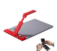 WUCIOA Séparateur d'écran Chauffant, séparateur d'écran LCD avec Ouverture réservée à la caméra, 2 Modes d'éclairage, contrôle numérique de la température, pour réparation de téléphones