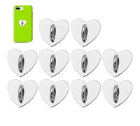 Wudaizhi 10pcs Téléphone Portable Anneau De Doigt Adhésif Métalphone