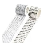 Wudaizhi 2 Rouleaux Washi Paper Tape Scrapbooking Sticker School Fournitures Décoration DIY Papeerie Rapes