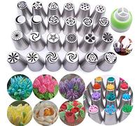 Wudaizhi 25pcs Buses De Gâteau en Acier Inoxydable