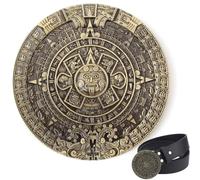 Wudaizhi Boucle De Ceinture De Calendrier Solaire Mystérieuse Myster Modèle De Civilisation Maya