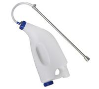 Wudaizhi Bouteille d'alimentation en Lait De Veau De 4 L, en Plastique pour Animaux De Ferme, d'alimentation pour Veaux, Bouteille De Lait Médicinal, Drencher pour Veau avec Tube Flexible, Sonde