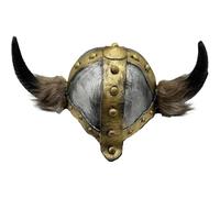 Wudaizhi Casque Viking Nordique, Accessoire de déguisement de dresseur de Dragons avec Cornes, pour Hommes et Femmes. Chapeau de Barbare médiéval en Plastique.