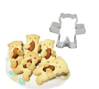 Wudaizhi Cuit À Biscuit 3D Molde Anime Dessin Animé Mini Ours en Acier Inoxydable Bonbon Biscuit Moule À Gâteau Outils De Boulangerie DIY Coupeurs Fondants