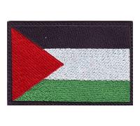 Wudaizhi Écusson du Drapeau de la Palestine, Patchs brodés de Drapeaux palestiniens, Patchs Tactiques Militaires pour vêtements, Chapeaux, Sacs à Dos, décorations de fierté