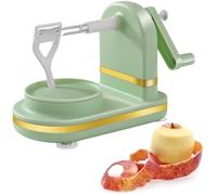 Wudaizhi Éplucheur Manuel Éplucheur De Fruits Multifonctionnel avec Lames en Acier Inoxydable Éplucheur De Fruits À Manivelle Machine À Éplucher Les Aliments pour Cuisine