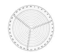 Wudaizhi Haut-précision Center Finder Tool Lathe Work Compass Circle Circle Gauge Traitement Outils pour Le Dessin De La Rotation du Bois