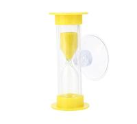 Wudaizhi Horloge De Sable Colorée avec Sucker Home Timer Prace Afficier des Accessoires De Sablier Pratiques (Couleur Aléatoire)