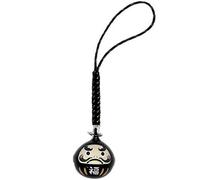 Wudaizhi Japonais Lucky Bell Pendant Daruma Bells Chain Chain Wealth Health Fortune Evil Eviter Symbol Symbol Mascot Pendentids for Gift