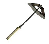 Wudaizhi Le Sol Desserrant La Houe Durcie Creux Hoe pour Désherber L'outil De Jardin À Longue Poignée Gadget De Jardin De Désherbage