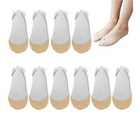 Wudaizhi Pas de Chaussettes de Spectacle 5pair Femmes Slingback Downer Chaussettes d'été Absorbant de Sueur Absorbant Boal