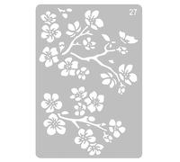 Wudaizhi Pochoirs de Bricolage pour Artisanat, Peinture, Scrapbooking, gaufrage, Album, Cartes en Papier, modèle