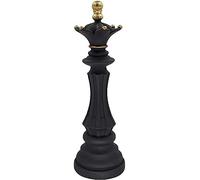 Wudaizhi Résine Échecs Pièces Sculpture International Échecs Figurines Retro Home Decor Simple Modern Chess Pieces Ornements