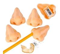 Wudaizhi Taille-Crayon Manuel en Forme de Nez, Taille-Crayon en Forme de Nez, Taille-Crayon Mini Portable, Outil de Coupe de Crayon Amusant
