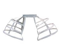 Wudaizhi Victorian Crinoline Jupée De Cosplay Robe De Cosplay Bude Cage sous-Jupe Jupine Victorienne Pannier Hoops