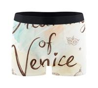 Wudan Dreaming Of Venice Boxer pour homme, Rêver de Venise, Medium