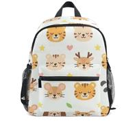 Wudan Sac à dos pour la sécurité préscolaire des enfants, Animaux mignons jaunes, Small, Décontracté