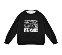 Wudan Sweat à capuche à manches longues pour petits enfants « You Can Never Have Too Many RC Cars », Vous ne pouvez jamais avoir trop de voitures télécommandées, 6 ans