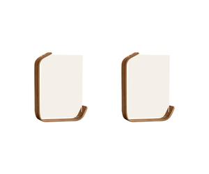 Wudhgslc Cadre Photo Bois Acrylique 6 Pouces - Cadre Latéral pour Bureau | Ensemble double: 2 cadres latéraux bois et acrylique 6 pouces, parfait pour exposer photos, diplômes et souvenirs sur bureau.