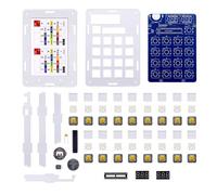 Wudhgslc Calculatrice DIY Kit Soudure 6 Chiffres USB/Batterie - Projet | Alimentation USB ou pile bouton, calcul continu, opérateurs basiques avec décimales et négatifs, idéal pour apprentissage