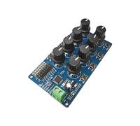 Wudhgslc Carte Contrôleur Servo 8 Canaux Avec Bouton Rotatif Et Mode Manuel | 8 canaux avec STM32 pour PWM haute résolution; mode manuel et retour central, fusibles auto-récupérants sur chaque canal.