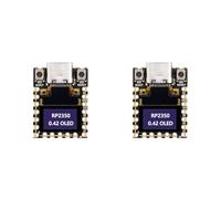 Wudhgslc Carte Développement RP2350 2X OLED 0,42 Ecran RISC-V Basse Compact | Supporte C/C++, MicroPython, CircuitPython et , idéal pour prototypage IoT et éducation, grâce à un écosystème riche.