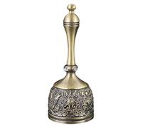 Wudhgslc Cloche à Manivelle - Sonnerie Puissante pour Restauration | Sonnette à manivelle: son clair et puissant, idéale pour annonces en restaurant ou salle, portable et simple d'utilisation.