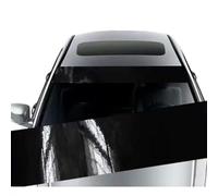WUDIJING Bande de Pare-Brise de Voiture pour Ford Puma/Fiesta MK8 2017-2024, Film Pare-Brise Pare-Soleil Bande Pare-Soleil pour Fenêtre de Voiture Autocollant Vinyle,A