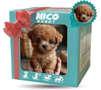 WUDLi 2025 Nouveau chien robot, chiot robot agissant comme un vrai chiot, Nicoo : mon chiot robotique réaliste, robot de chien Nico pour adultes, chien robot Ai Nico - Marcher, aboyer