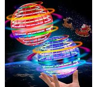 WuDLi Jouet Boule Volante Amélioré 2025, Ballon Boomerang Flottant Mini Drone - Orbe Flottante Magique Galactique Tournante, pour Garçons, Filles Et Enfants
