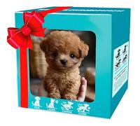 WuDLi Mon Chiot Robot Réaliste, Qui Agit comme Un Vrai Chiot - Marche, Aboiement, Tailgin De Queue, pour 2 3 4 5 6 Ans