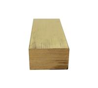 WUDOLI Barre plate en laiton H59, 3 mm, 4 mm, 5 mm, 6 mm, 8 mm, 10 mm, polyvalente for projets de bricolage et de fabrication Outils(500mm x 8mm x 20mm)