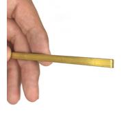 WUDOLI Barre plate en laiton massif de 500 mm, épaisseur: 3mm, 4mm, 5mm, for l'artisanat et la sculpture Outils(3x20mm)