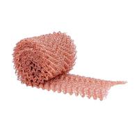 WUDOLI Filtre à tamis tissé en maille de cuivre pur à 4 fils, de qualité alimentaire, for distillation, brassage maison, largeur 100 mm Industrie(2.5 Meter)