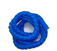 WUDOLI Gaine de câble Ignifuge en Spirale de 2 mètres de 8 mm à 16 mm for tuyaux d'eau Outils(Blue,ID 8mm)