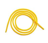 WUDOLI Gaine de câble Spirale colorée de 2 mètres, Gaine de Protection for Faisceau de câbles, Tube de Gestion des caloducs for l'organisation Outils(Yellow,ID 8mm)