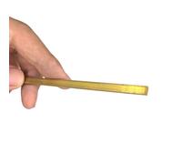 WUDOLI Lingot de laiton Plaque de laiton Feuille Barre plate Tige 3x10mm 3x15mm 3x20mm 3x25mm 3x30mm 3x35mm 3x40mm 3x50mm 4x10mm 4x20mm 4x30mm Outils(3x15mm)