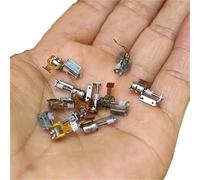 WUDOLI Lot de 10 moteurs pas à pas à vis micro linéaires de 3,3 mm, 5 V CC, 2 phases, 4 fils, Mini moteur pas à pas à glissière linéaire, expérience de bricolage Outils