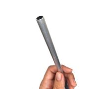 WUDOLI Lot de 2 tubes ronds en aluminium 6063, épaisseur 0,4 mm, longueur 300 mm, légers, à paroi mince, for cadre de jouet Industrie(OD 6 x ID 5.2mm)