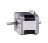 WUDOLI Moteur pas à pas Nema 17 1,8 degré, 42 N.cm, 1,7 A, cadre 42 mm, 2 phases, 4 lignes, dimensions 42 x 42 x 40 mm, double arbre 5 mm Outils