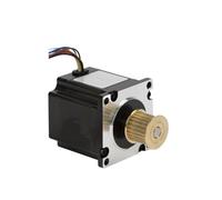 WUDOLI Moteur pas à pas Nema 23 1,2 degré, 90 N.cm, 3,5 A, triphasé, 6 fils, 57 x 57 x 50 mm, 24 dents, engrenage en cuivre Outils